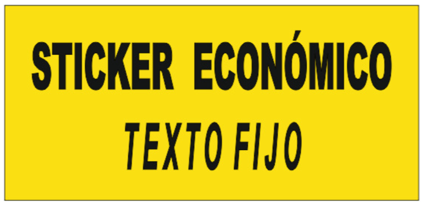 PLANCHA STICKER MEDIDA D X 20 UNI. W X 50 UNI. B X 24 UNI. SIN COLOCACION