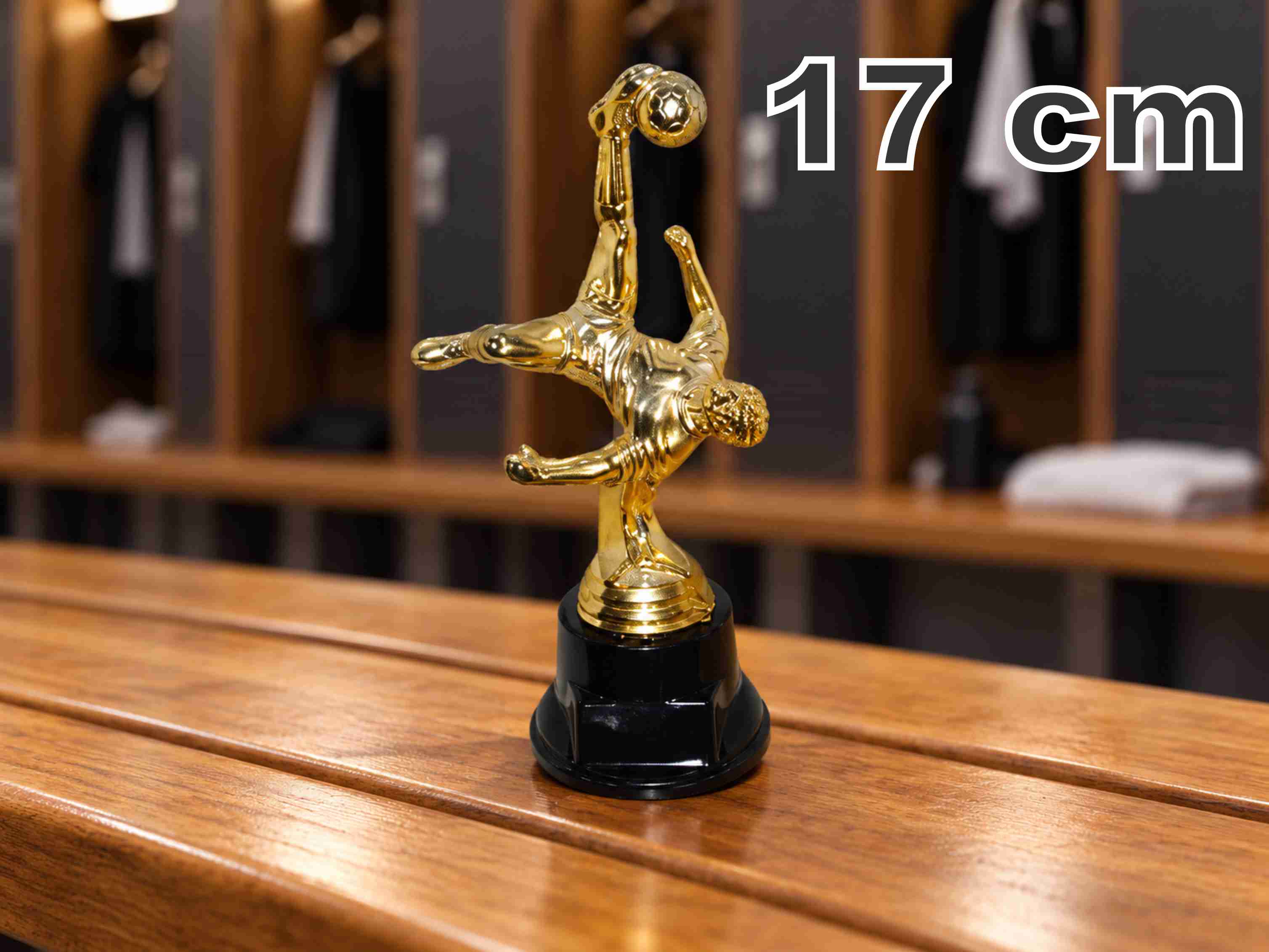 TROFEO FUTBOL 17 CM Alt. ORO