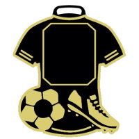 MEDALLA PLASTICA CAMISETA PORTA CENTRO STAMPING Ø70mm