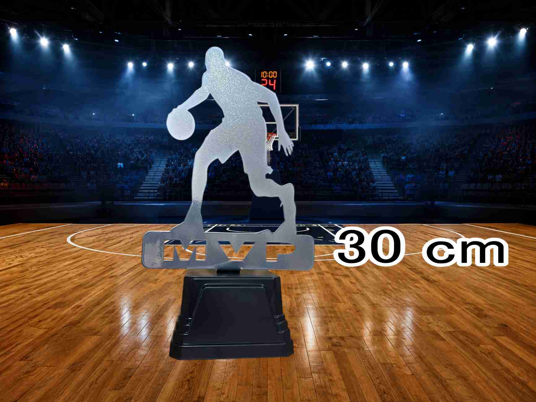 K4306 MVP BASQUET 32 CM PLATA