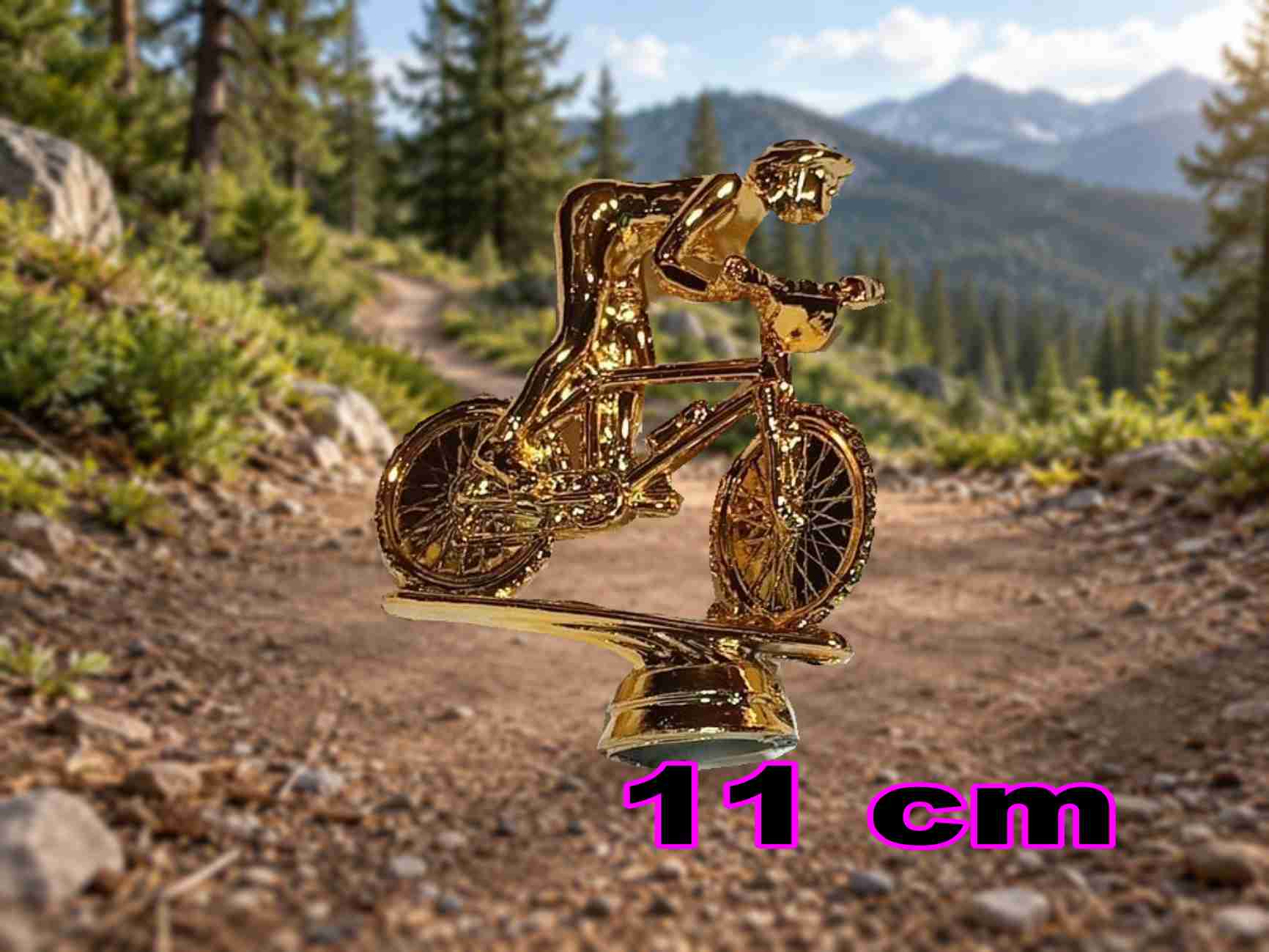 AAMTB ALEGORIA MONTABIKE 11 CM ORO