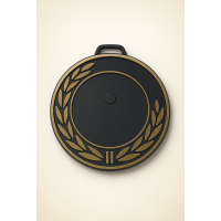 MEDALLA PLASTICA PORTA CENTRO STAMPING Ø65mm