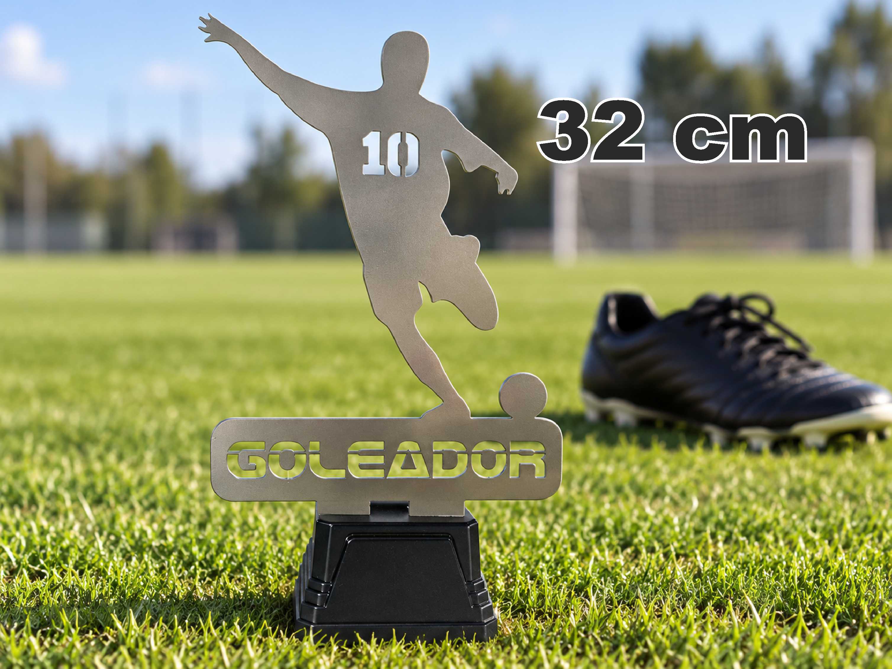 K4301 GOLEADOR 32 CM PLATA