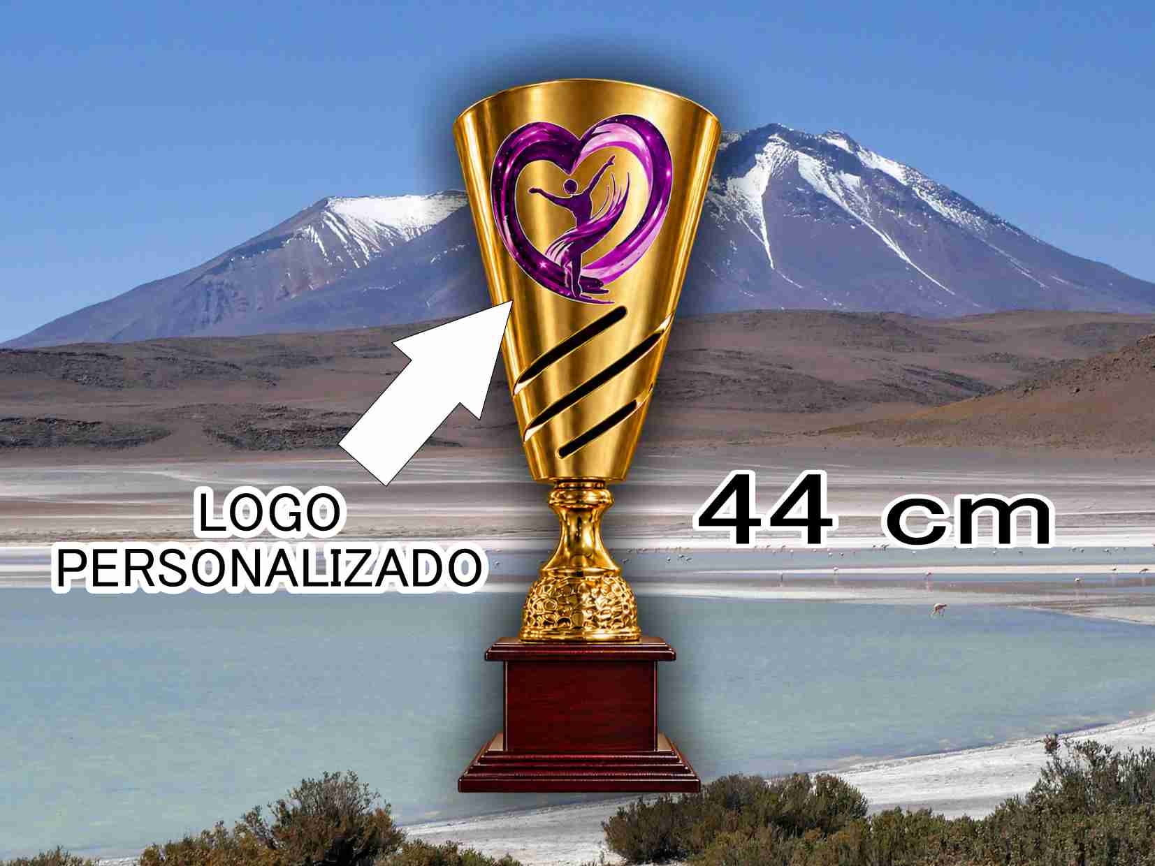 K4100GM COPA **PERSONALIZADA** LASER UV
