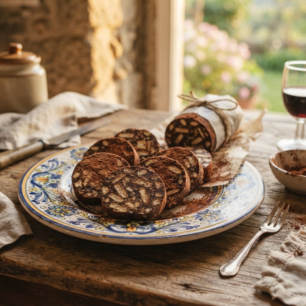 Salame de Chocolate à Moda do Minho