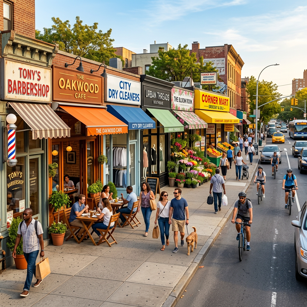 Vibrant community businesses