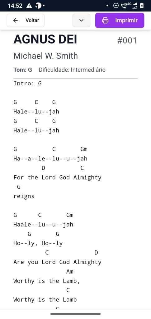Print Lyrics