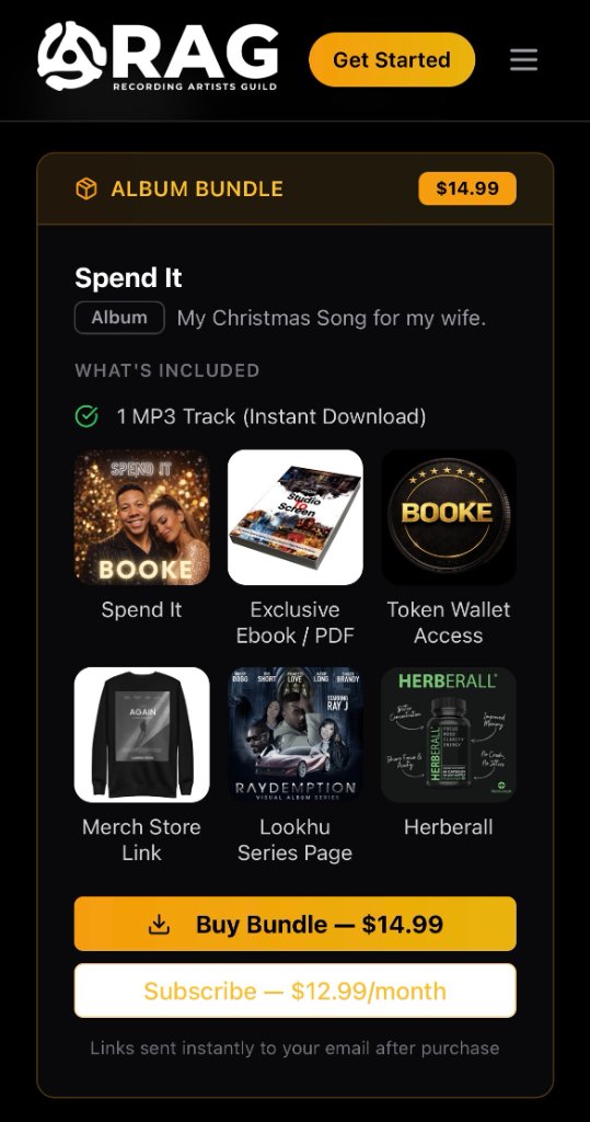 Booke Album Bundle example