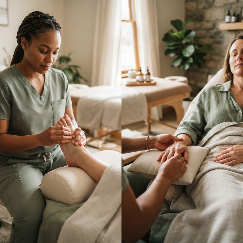 Professional therapeutic care for hands and feet