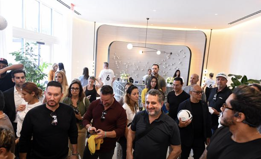 Guests mingling at the Viceroy Residences Fort Lauderdale event