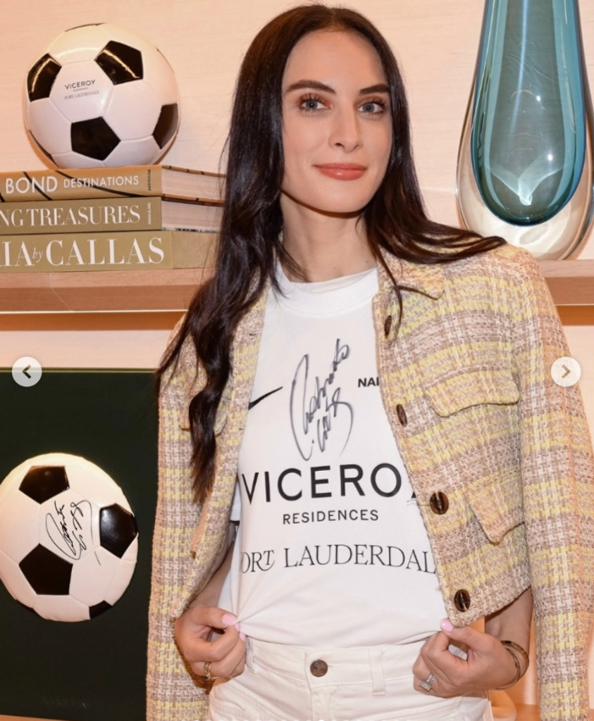 Signed Viceroy Residences shirt at the Fort Lauderdale event