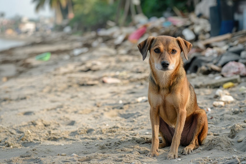 stray dog