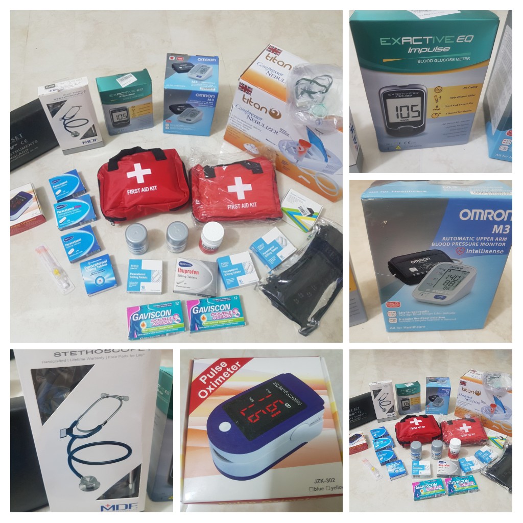 Medical equipment supplied to clinics