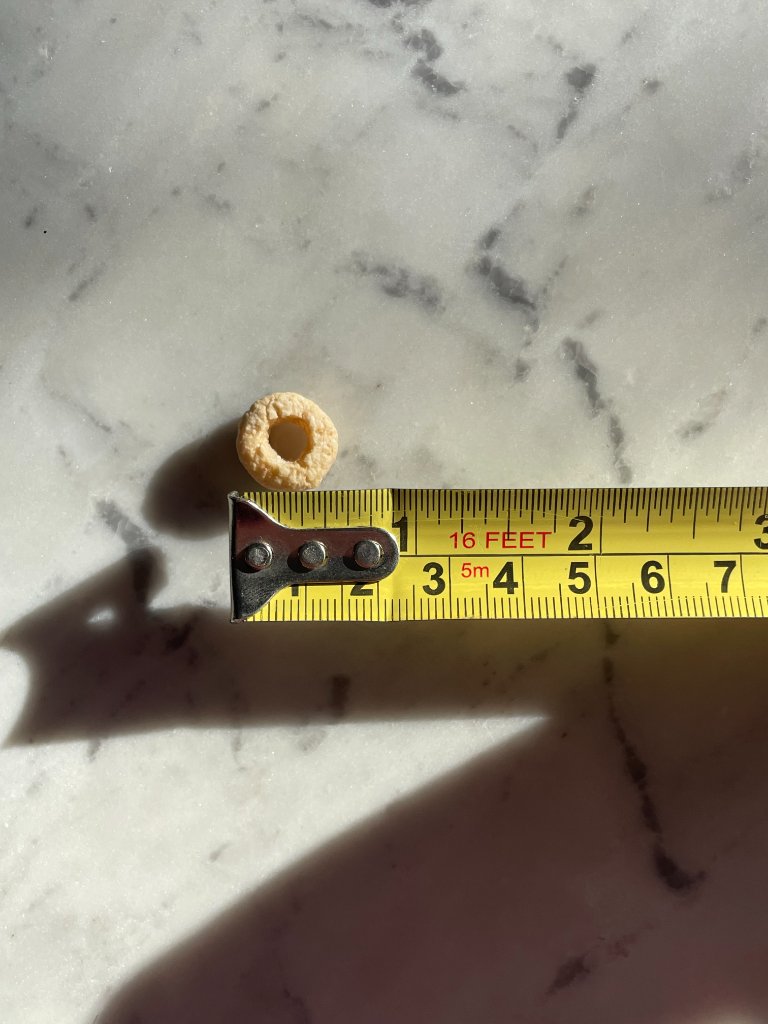 One O-Shaped Cereal