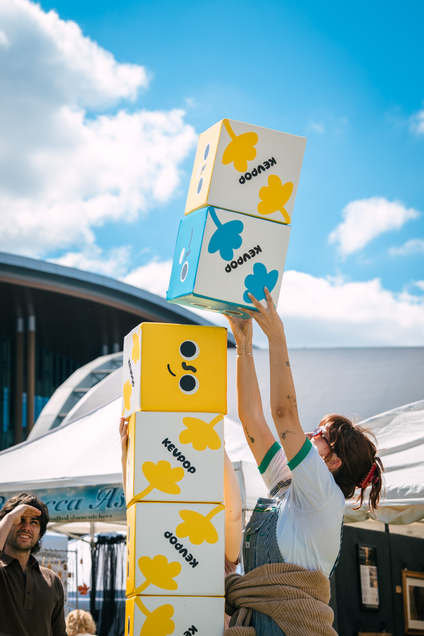 Build Joy interactive sculpture at Artville 2026