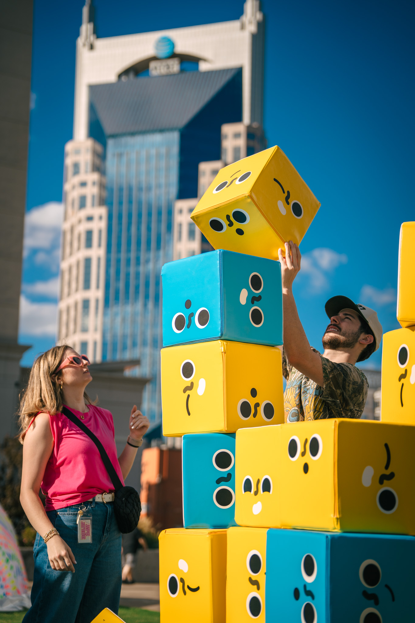 Build Joy interactive sculpture at Artville 2026