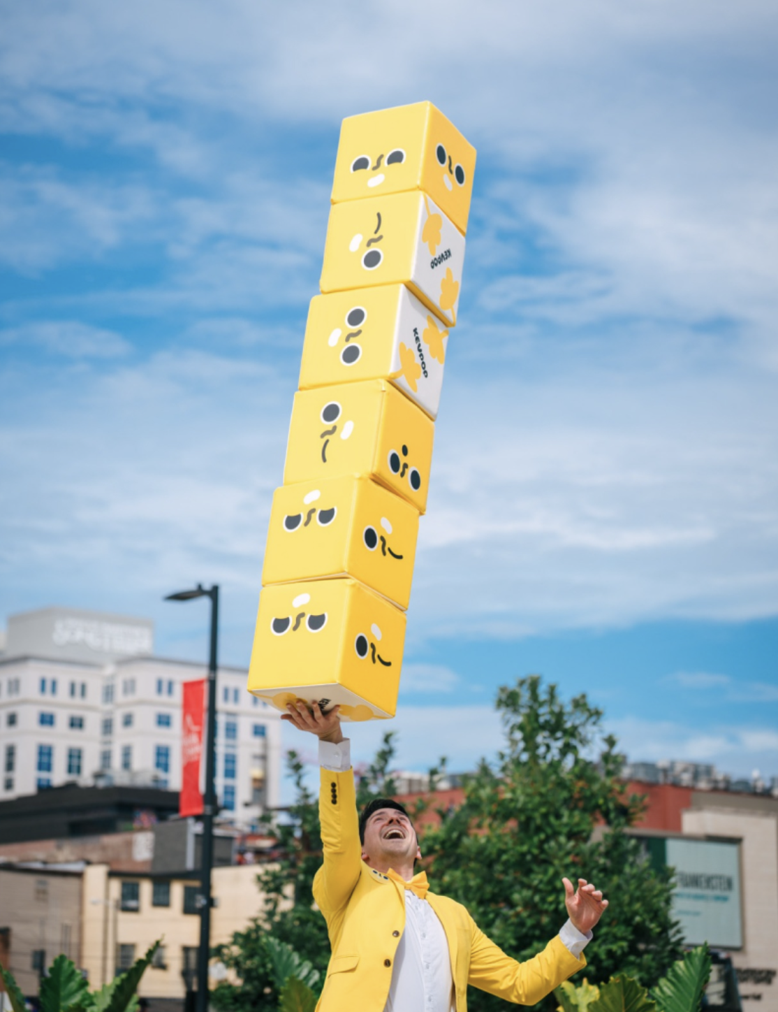 Build Joy interactive sculpture at Artville 2026