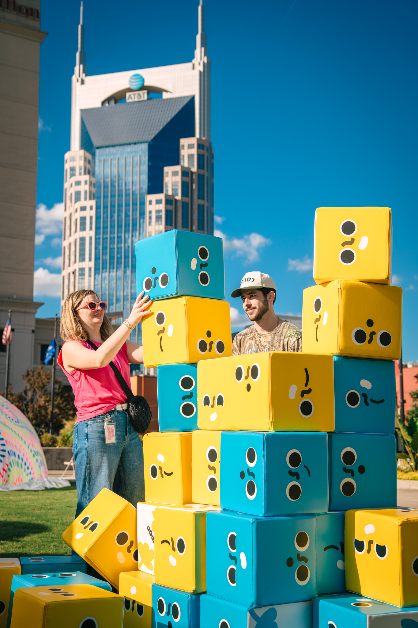 Build Joy interactive sculpture at Artville 2026