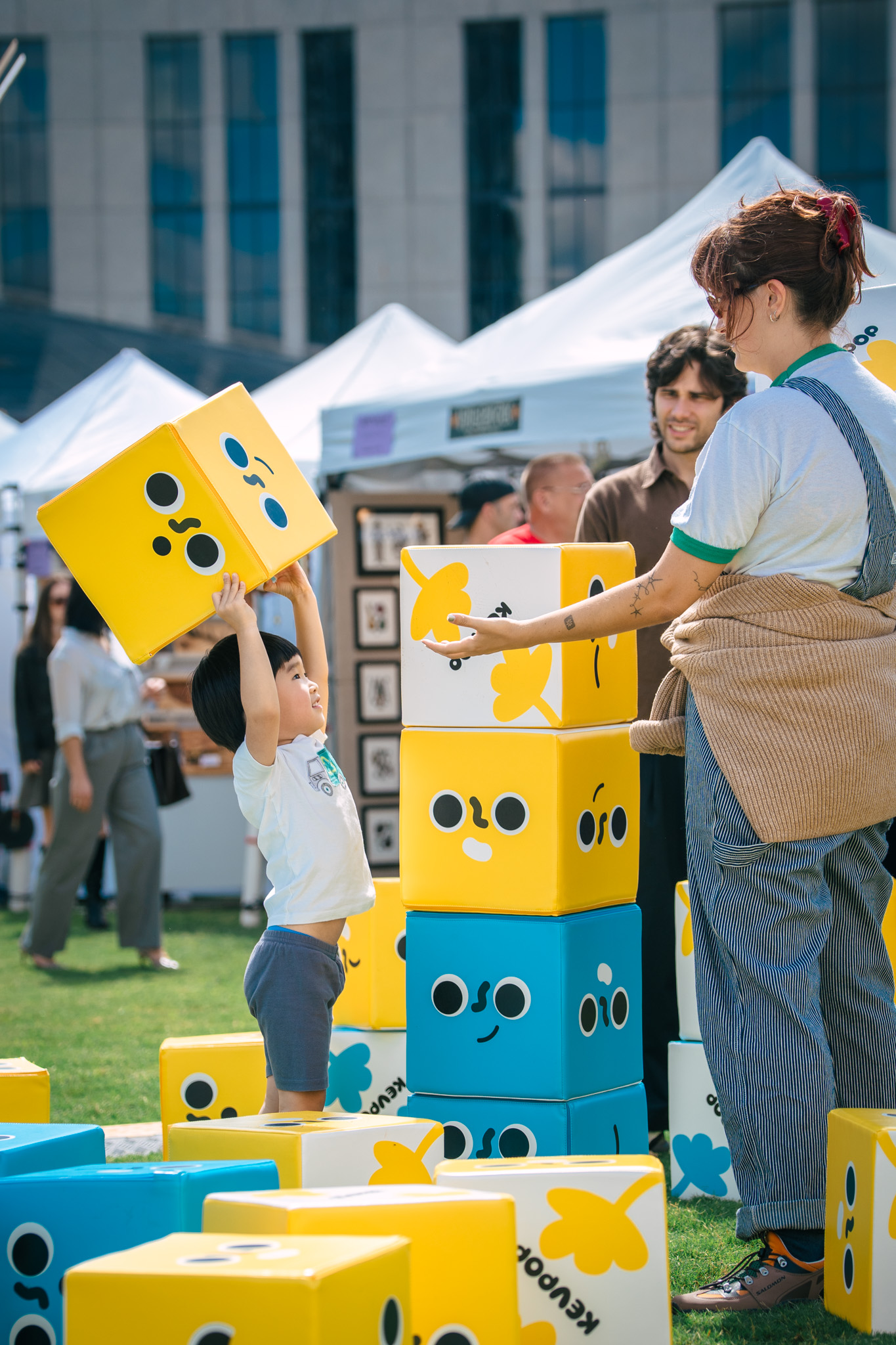 Build Joy interactive sculpture at Artville 2026