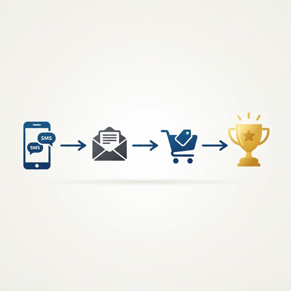 Automation turns a linear funnel into a recursive growth loop.
