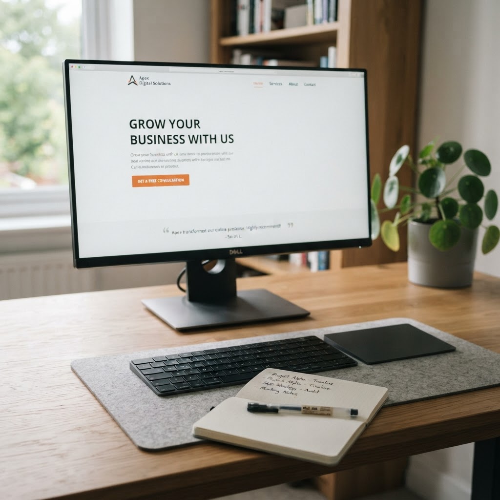 A homepage audit starts with what's visible before anyone scrolls.