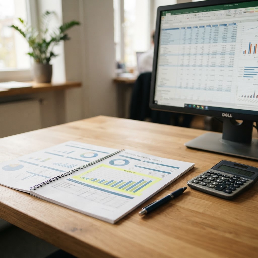 A good report connects specific work to specific revenue, not just rising charts.