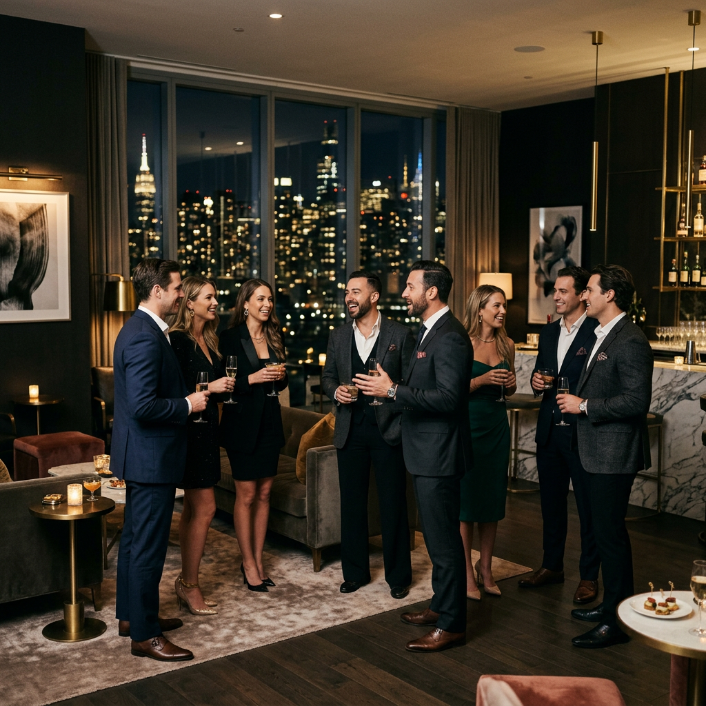 Elite networking event