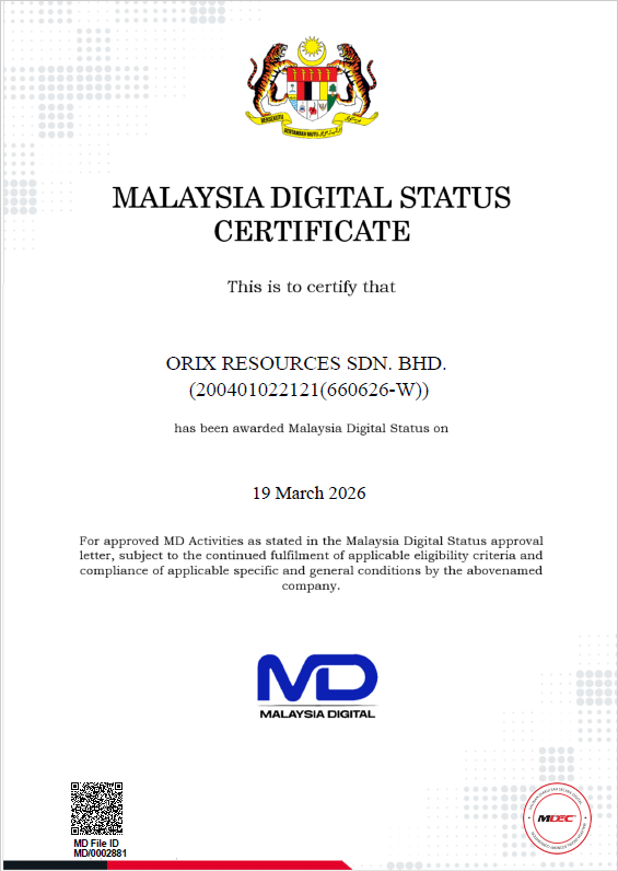Malaysia Digital Status Certificate