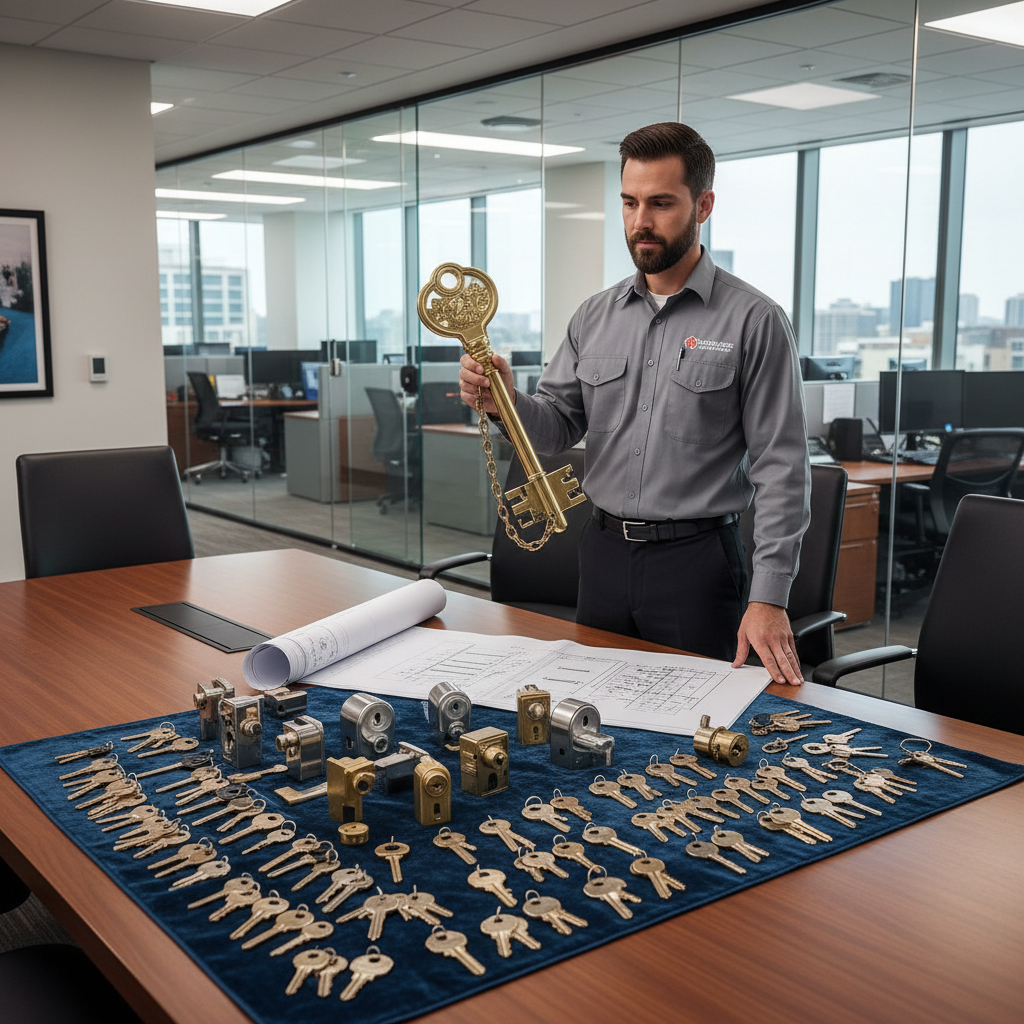 How to Create a Master Key System for Your Sacramento Business - BestBoy Locksmith