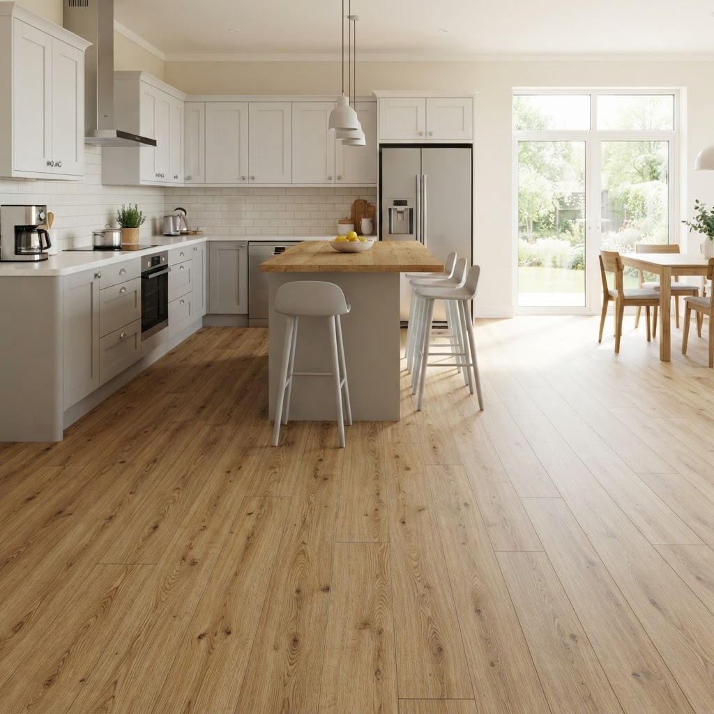 PVC houtlook in keuken — Aalst