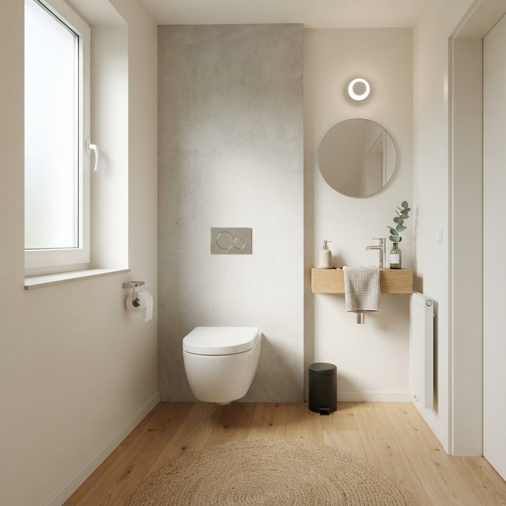Modern toilet met wandcloset — Gent
