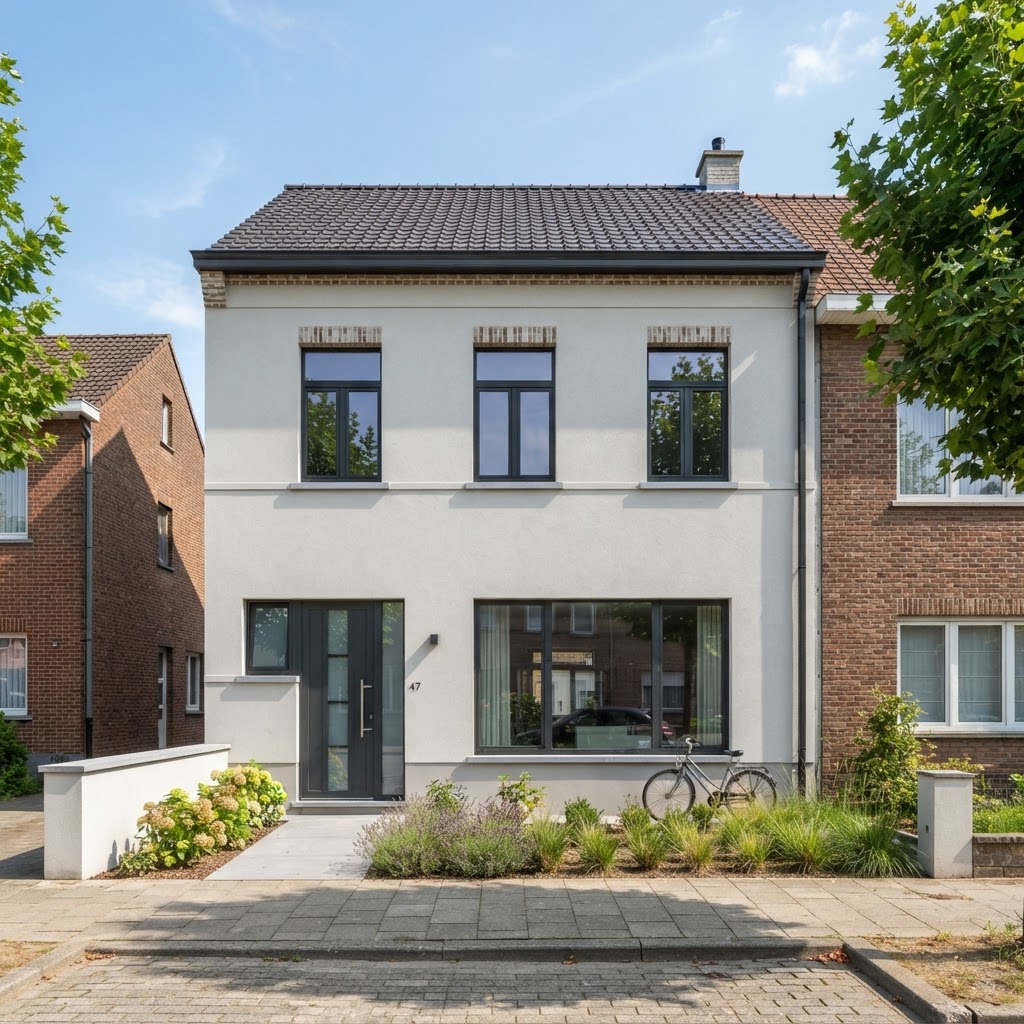 Gerenoveerde gevel door Reno X