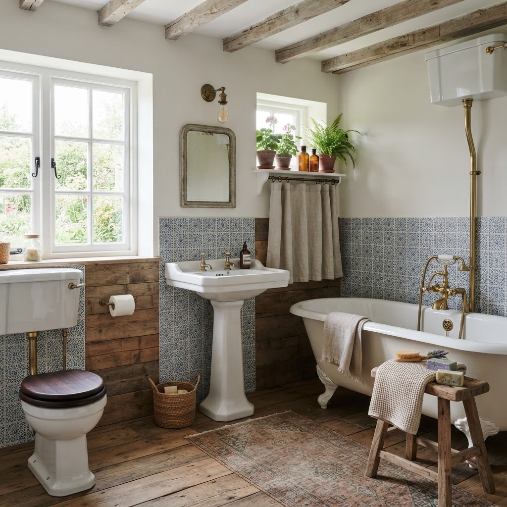 Landelijke badkamers