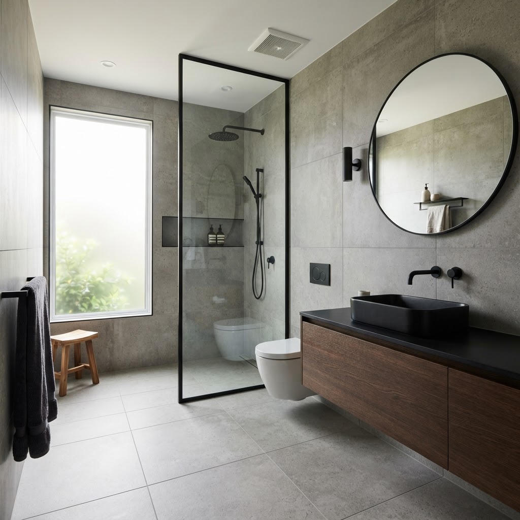 Moderne badkamers