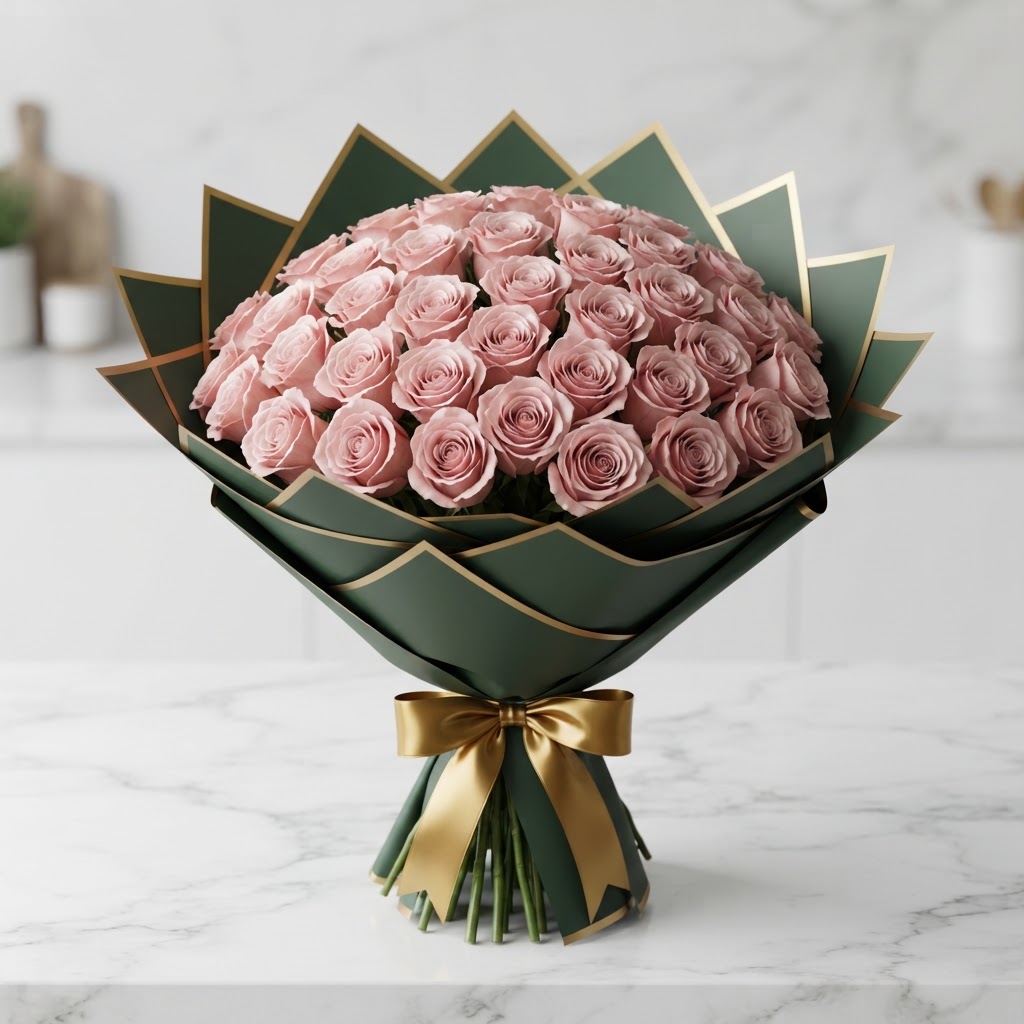 Blush Pink · 40 stems