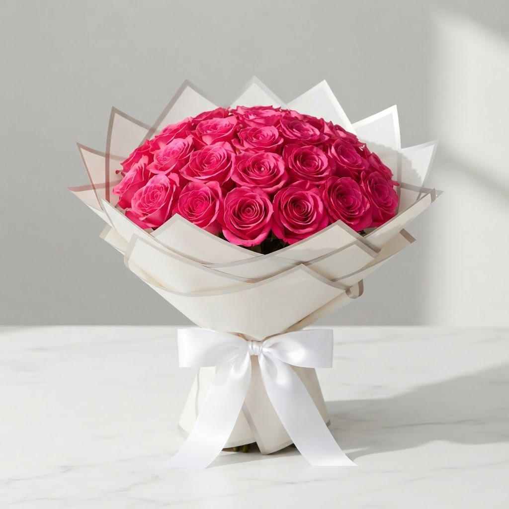 Peach · 20 stems