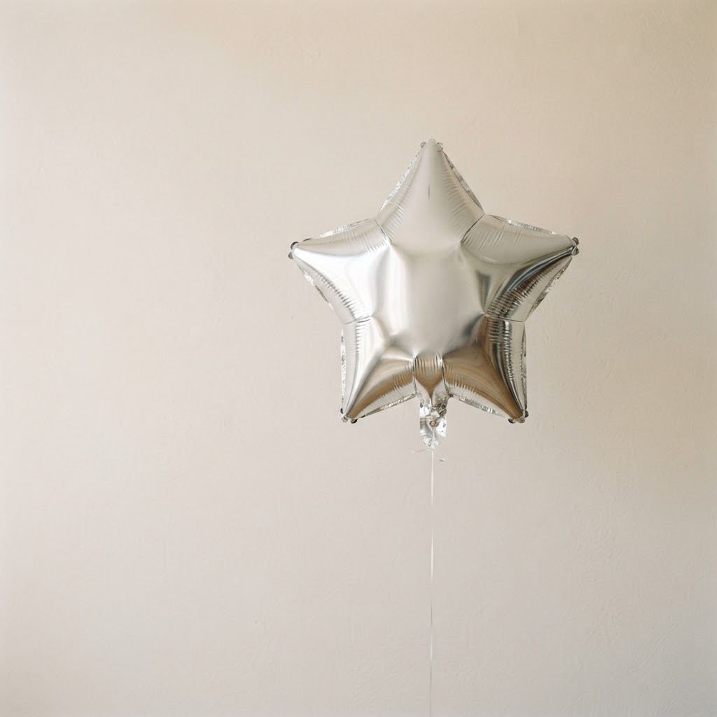 Silver Foil Star