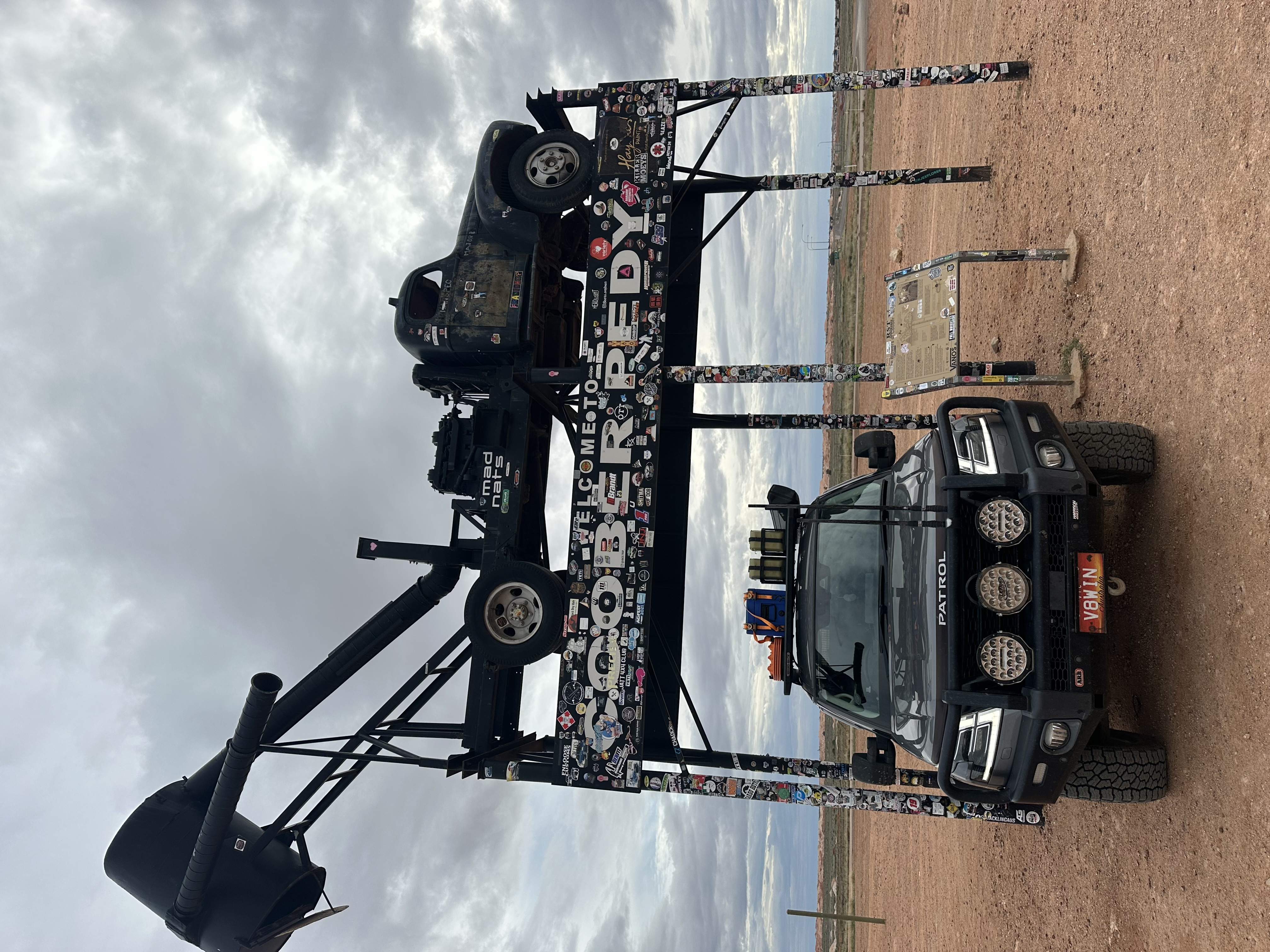 The famous Welcome to Coober Pedy sign