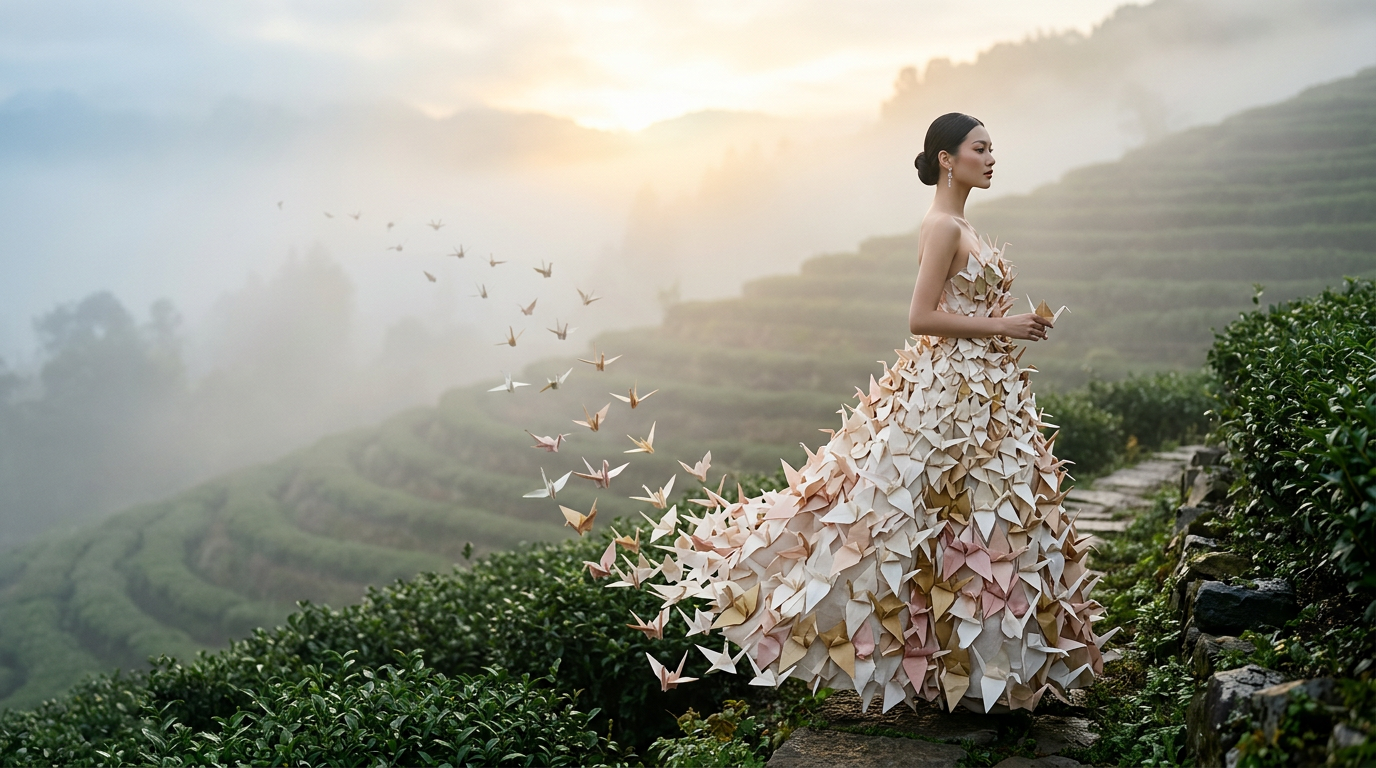 The Crane Gown