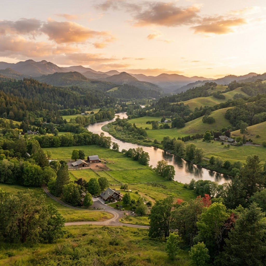Douglas County, Oregon landscape