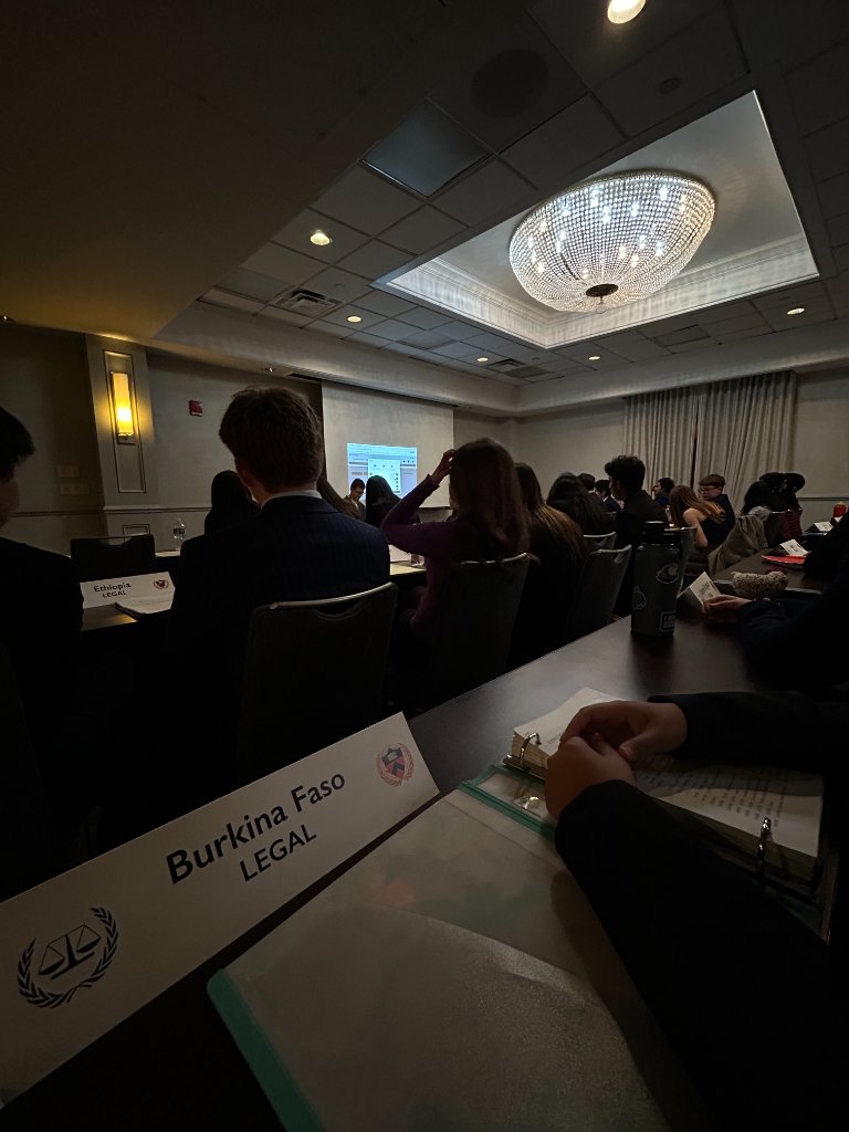 North Penn Model UN committee session