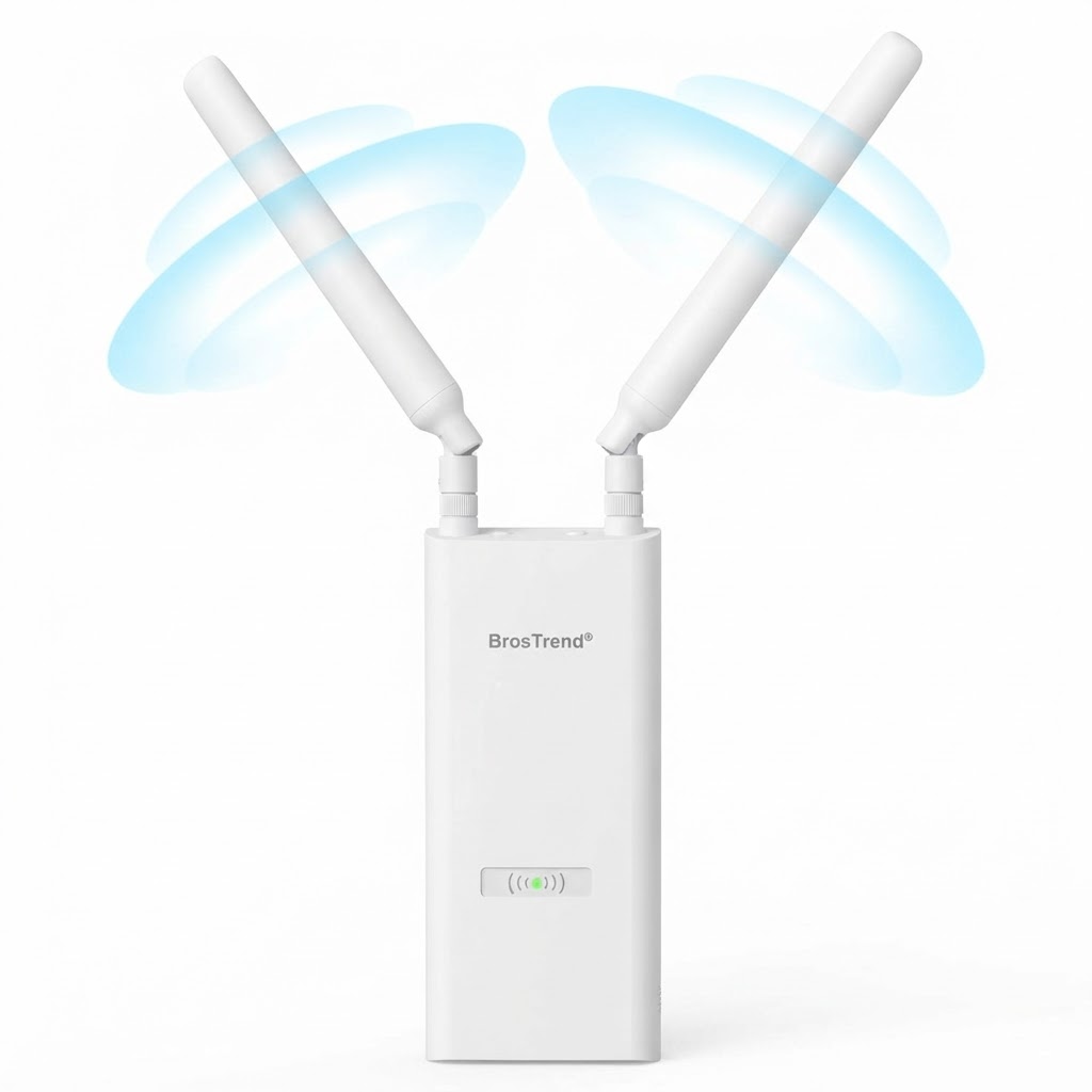 BrosTrend AC1200 Outdoor WiFi Extender / Access Point