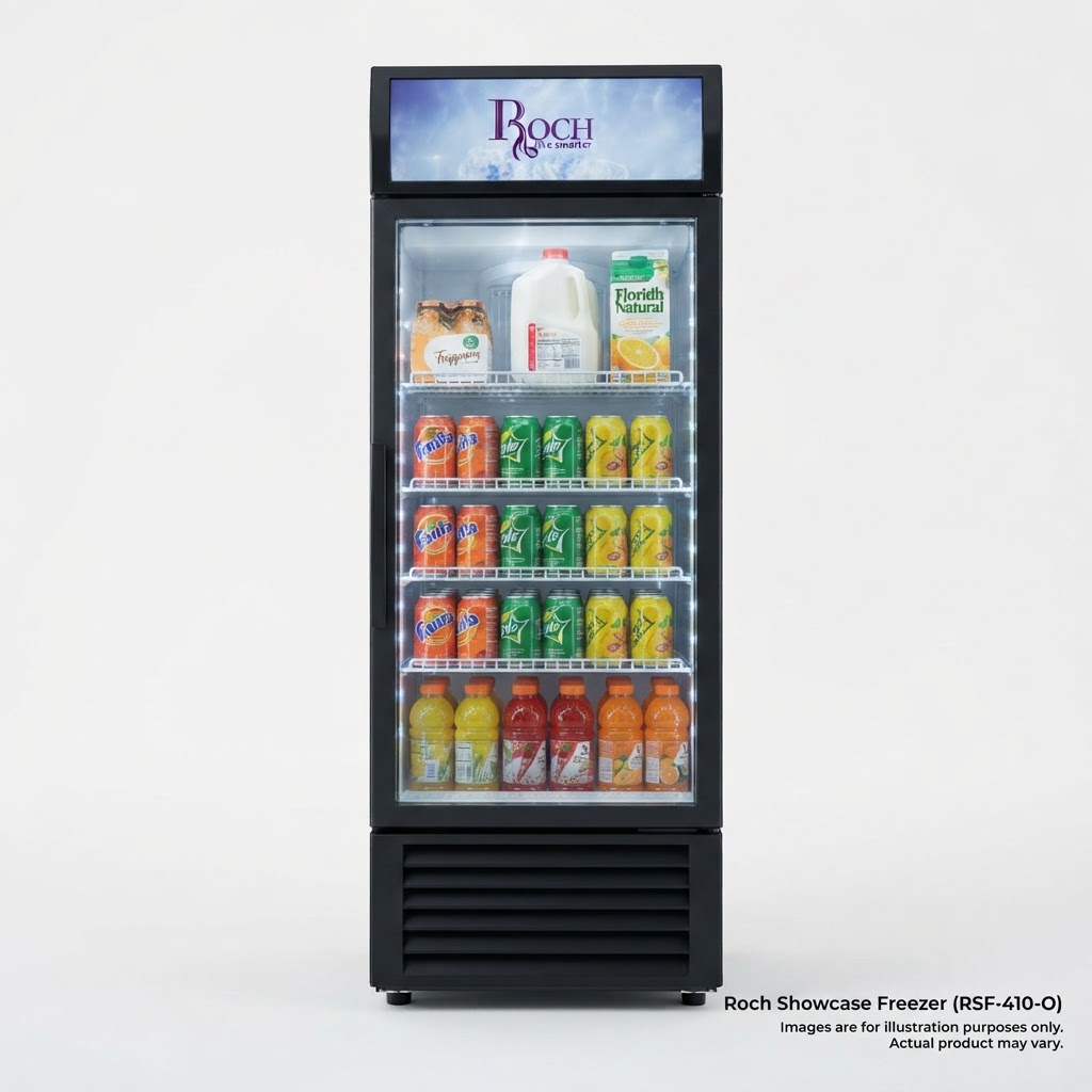 Réfrigérateur Vitrine Roch RSF-410-O - 329L