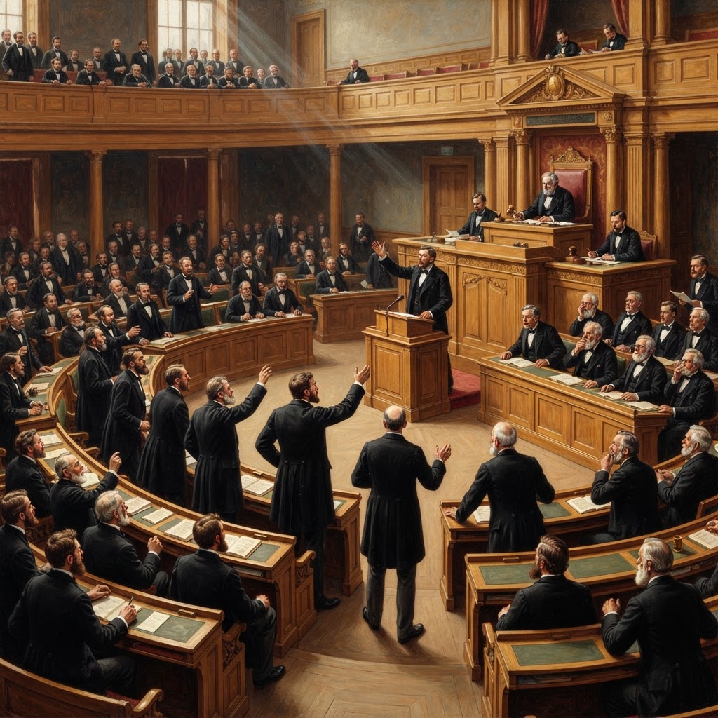 Parlamentarismen innført
