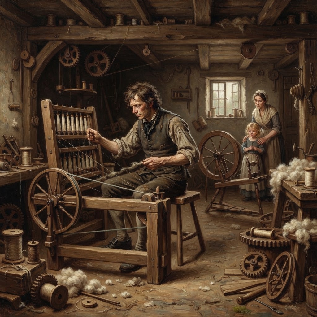 Spinning Jenny vert funne opp