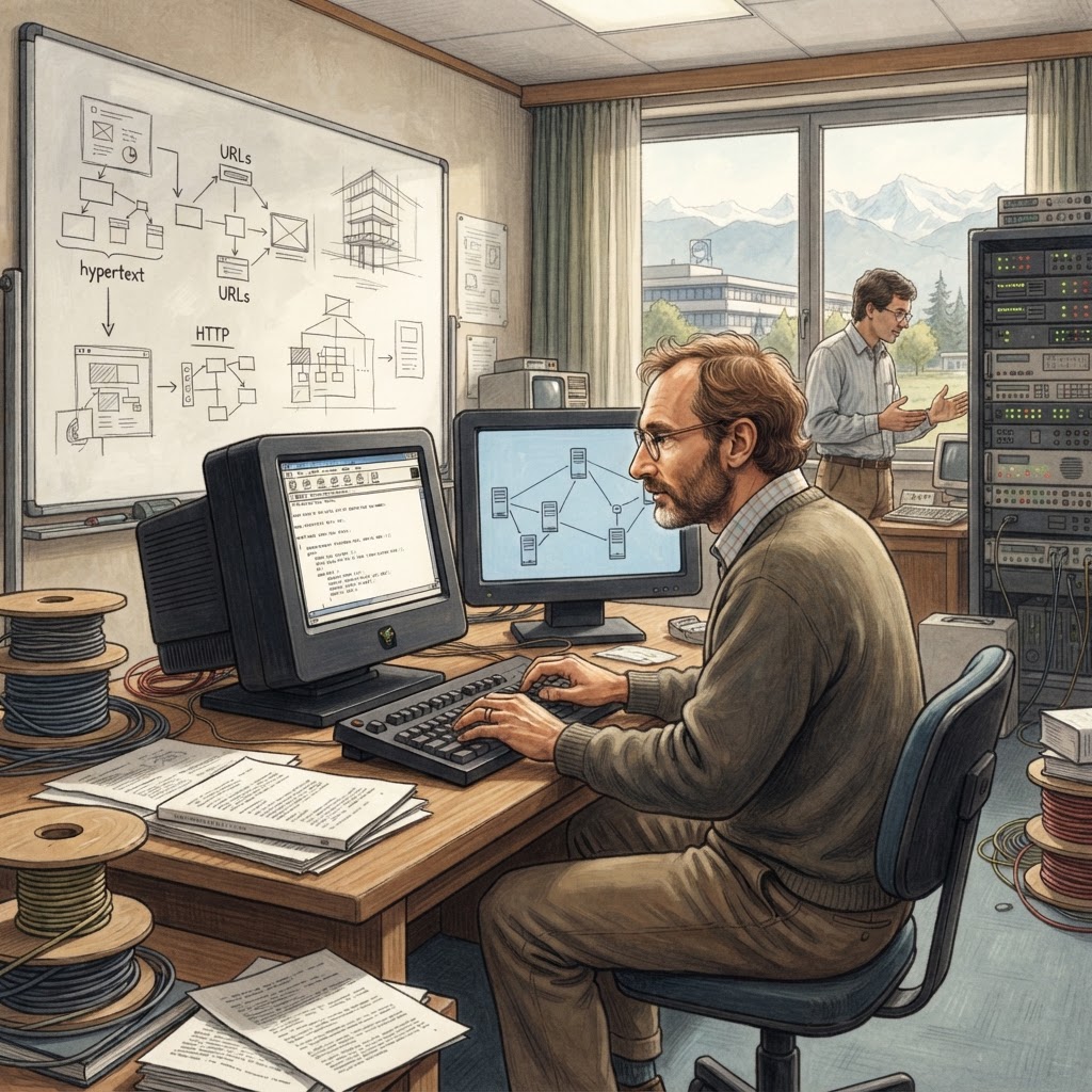 Oppfinninga av World Wide Web