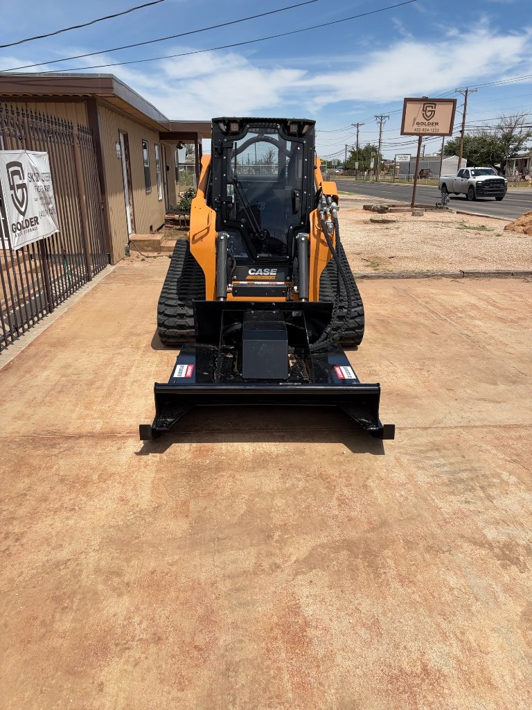 Skid steer front view at Golder