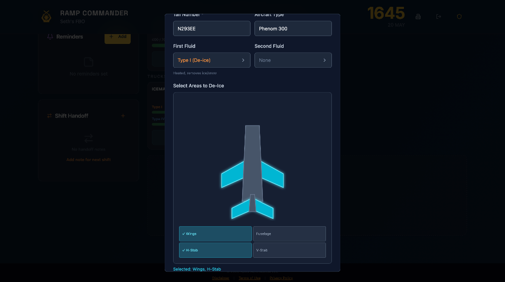De-Ice Management