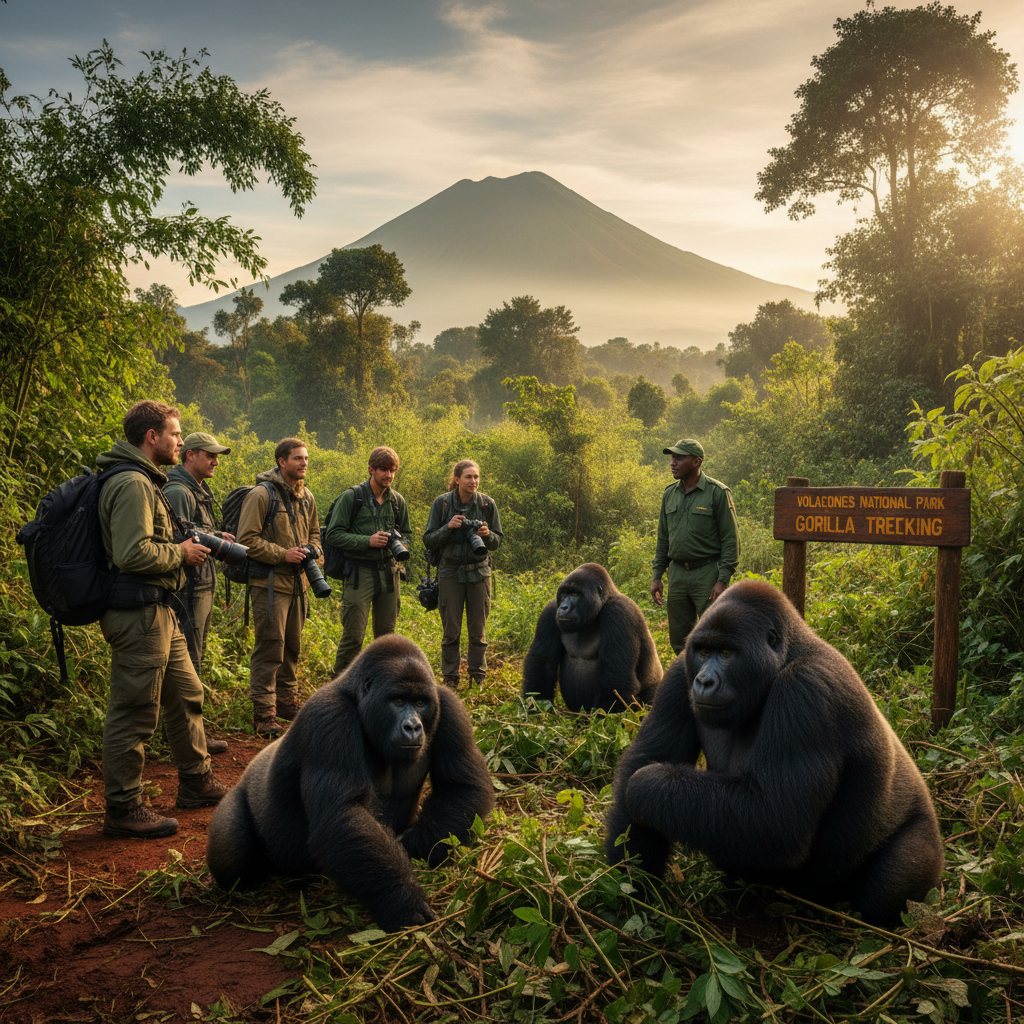 Rwanda Gorilla Trekking — Volcanoes NP