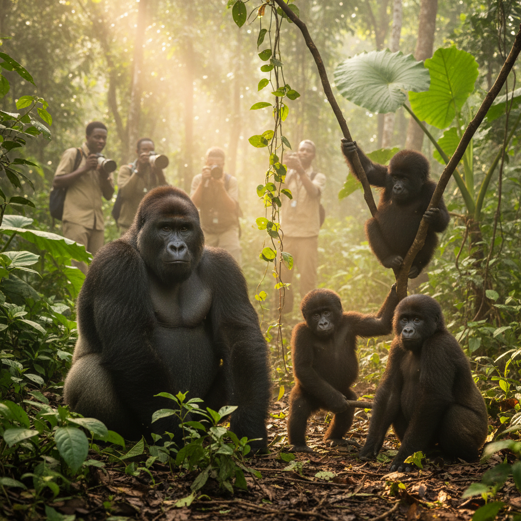 Odzala-Kokoua National Park Gorilla Trek